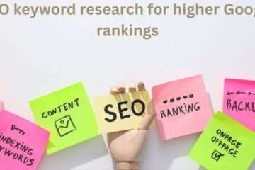 SEO keyword research for higher Google rankings